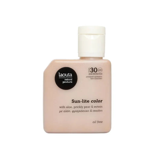 Sun-lite color | Αντηλιακό Προσώπου - Oil Free, LAOUTA, 50ml