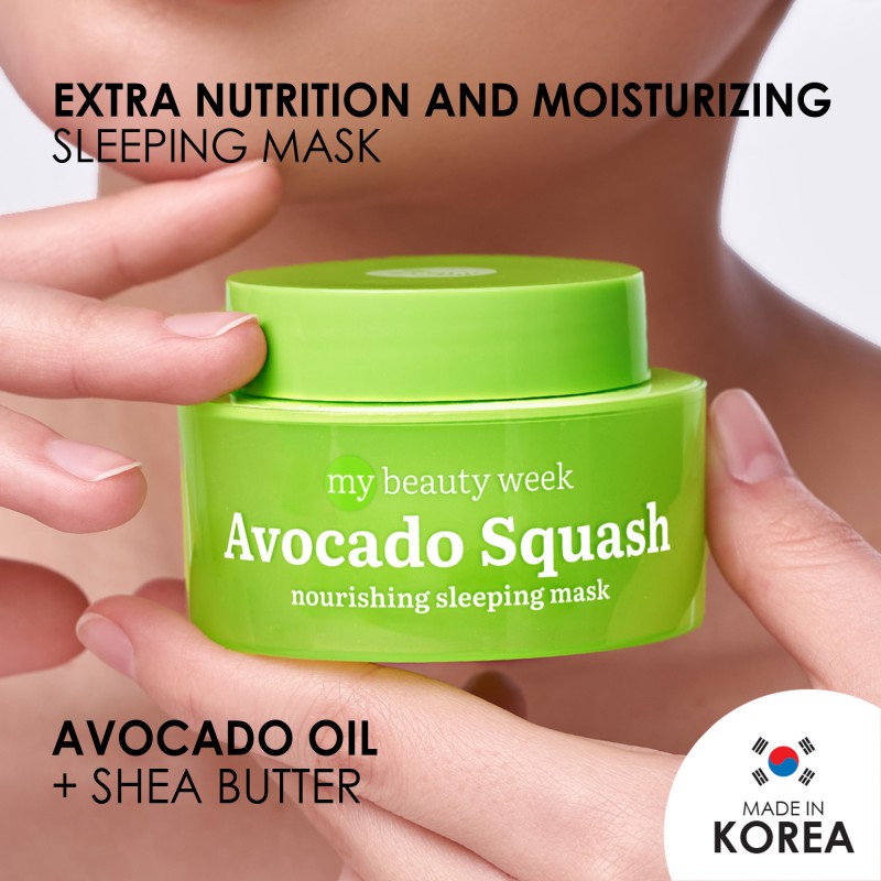 Avocado Squash Nourish Sleeping Mask, 50ML, 7DAYS MB