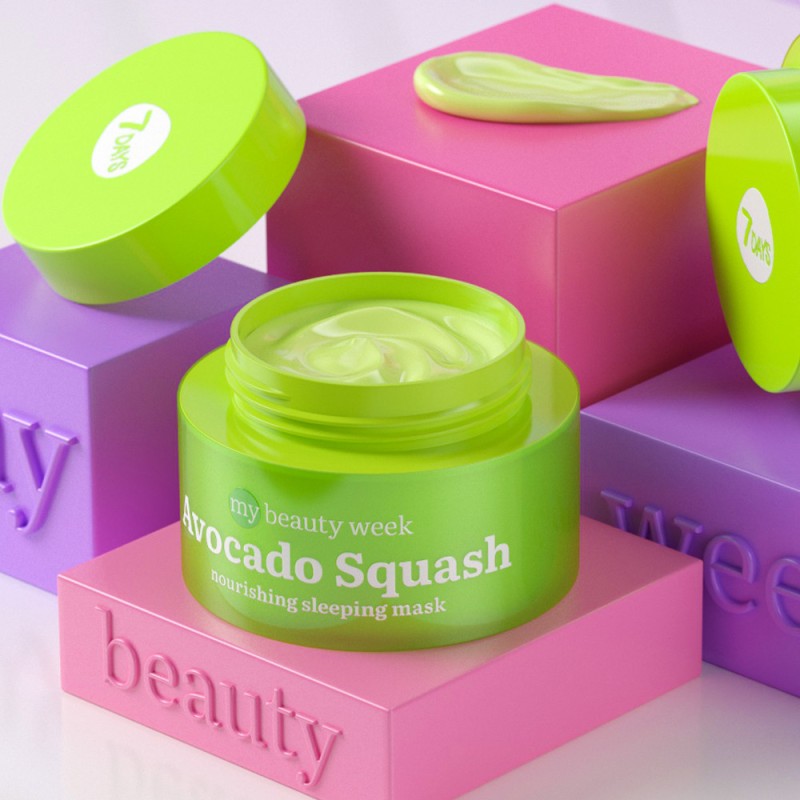 Avocado Squash Nourish Sleeping Mask, 50ML, 7DAYS MB