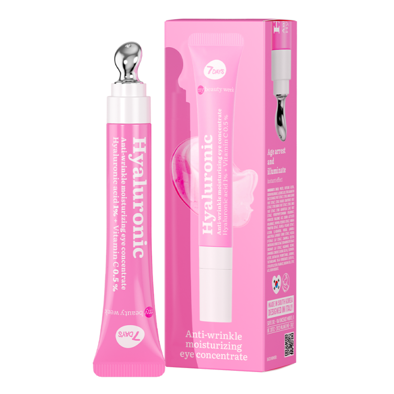 Hyaluronic Anti Wrinkle Moist, Eye Concentrate, 18ML, 7DAYS MB