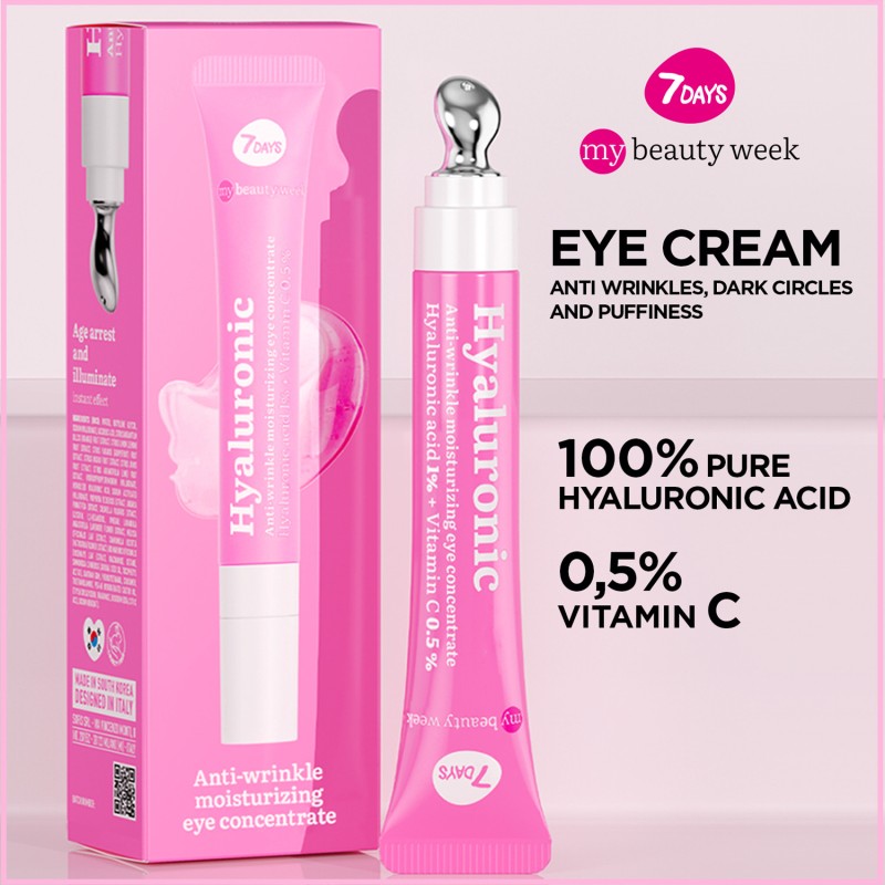 Hyaluronic Anti Wrinkle Moist, Eye Concentrate, 18ML, 7DAYS MB