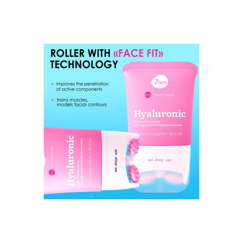 Hyaluronic Neck Decollete, Anti Age Moist, 80ML, 7DAYS MB