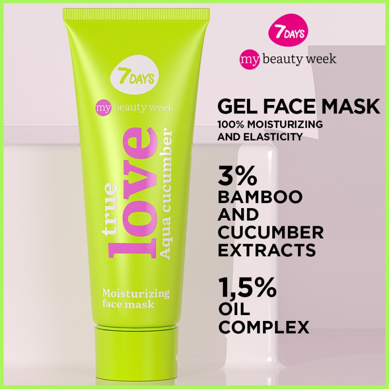 True Love Moisturizing, Face Mask, 80ML, 7DAYS MB