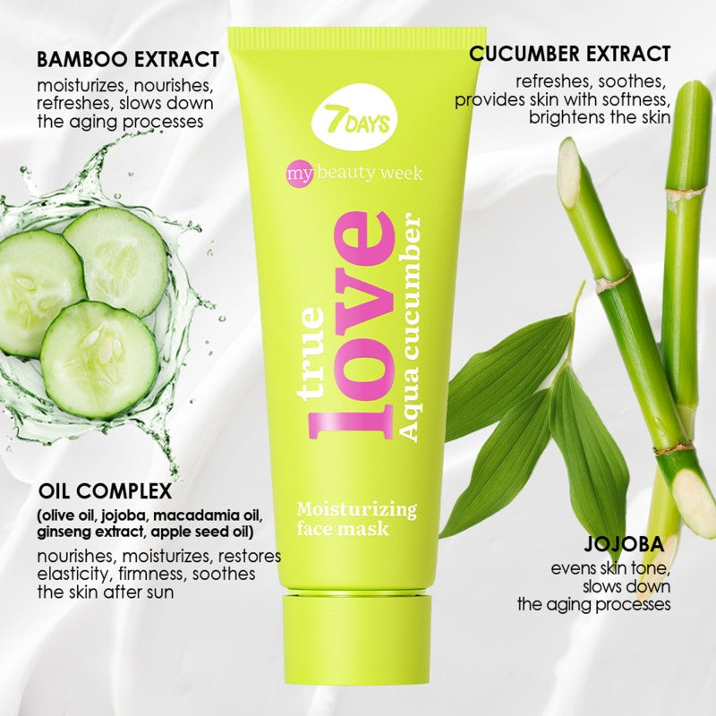 True Love Moisturizing, Face Mask, 80ML, 7DAYS MB