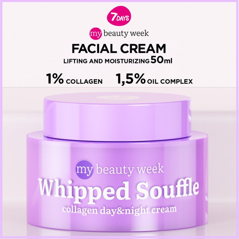 Whipped Collagen, Day Night Cream, 50ML, 7DAYS MB