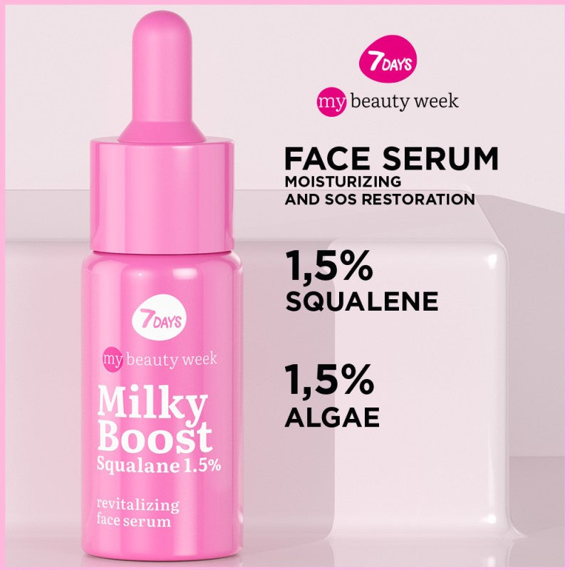 Milky Boost Squalane Revital, Face Serum, 20ML, 7DAYS
