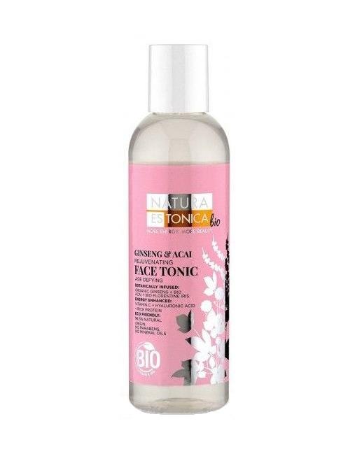 Natura Estonica Τονωτική λοσιόν προσώπου Ginseng & Acai , για ώριμες επιδερμίδες , 200ml.