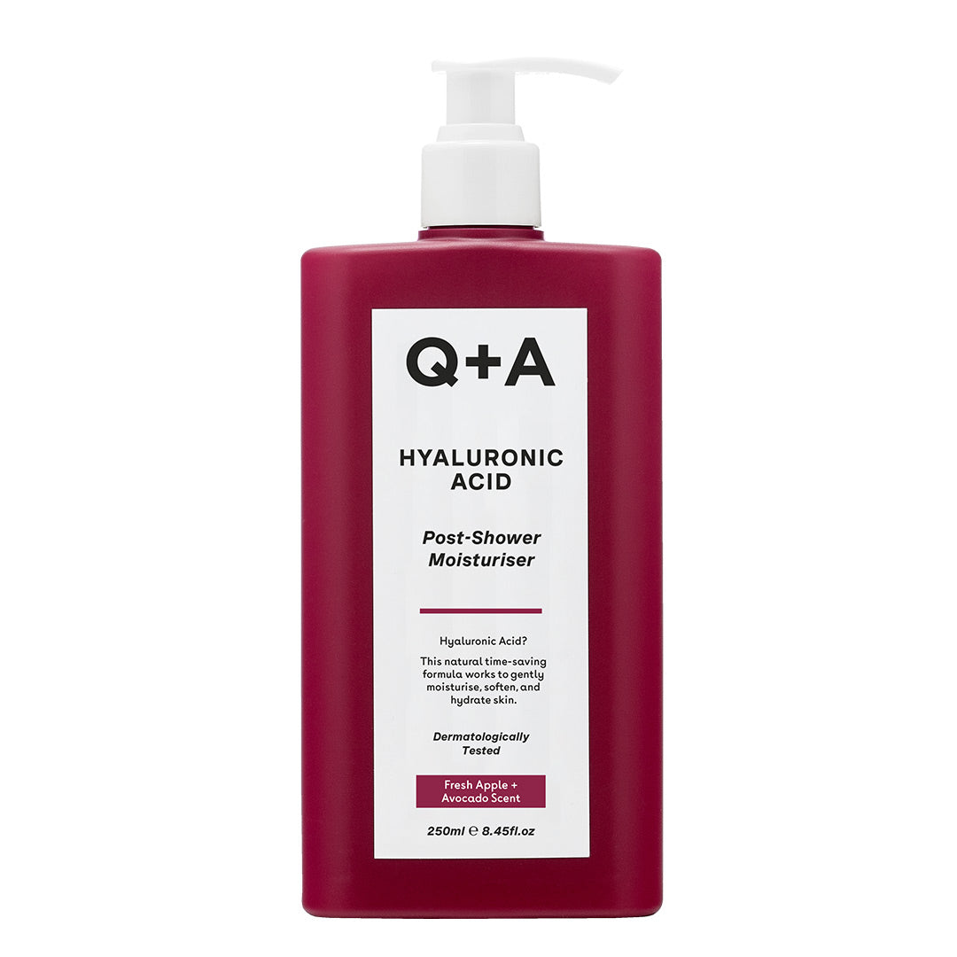 Hyaluronic Acid Post Shower Moisturiser – Κρέμα Σώματος με Υαλουρονικό Oξύ, 250ml, Q+A