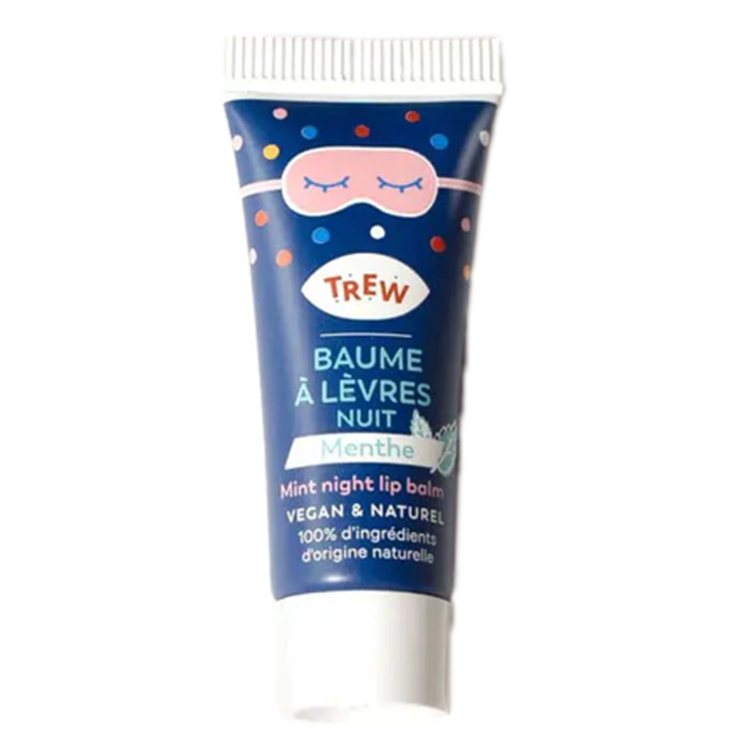 Overnight Mint Lip Balm – Νυχτερινή Μάσκα Χειλιών με Άρωμα Μέντας, Trew, 10ml
