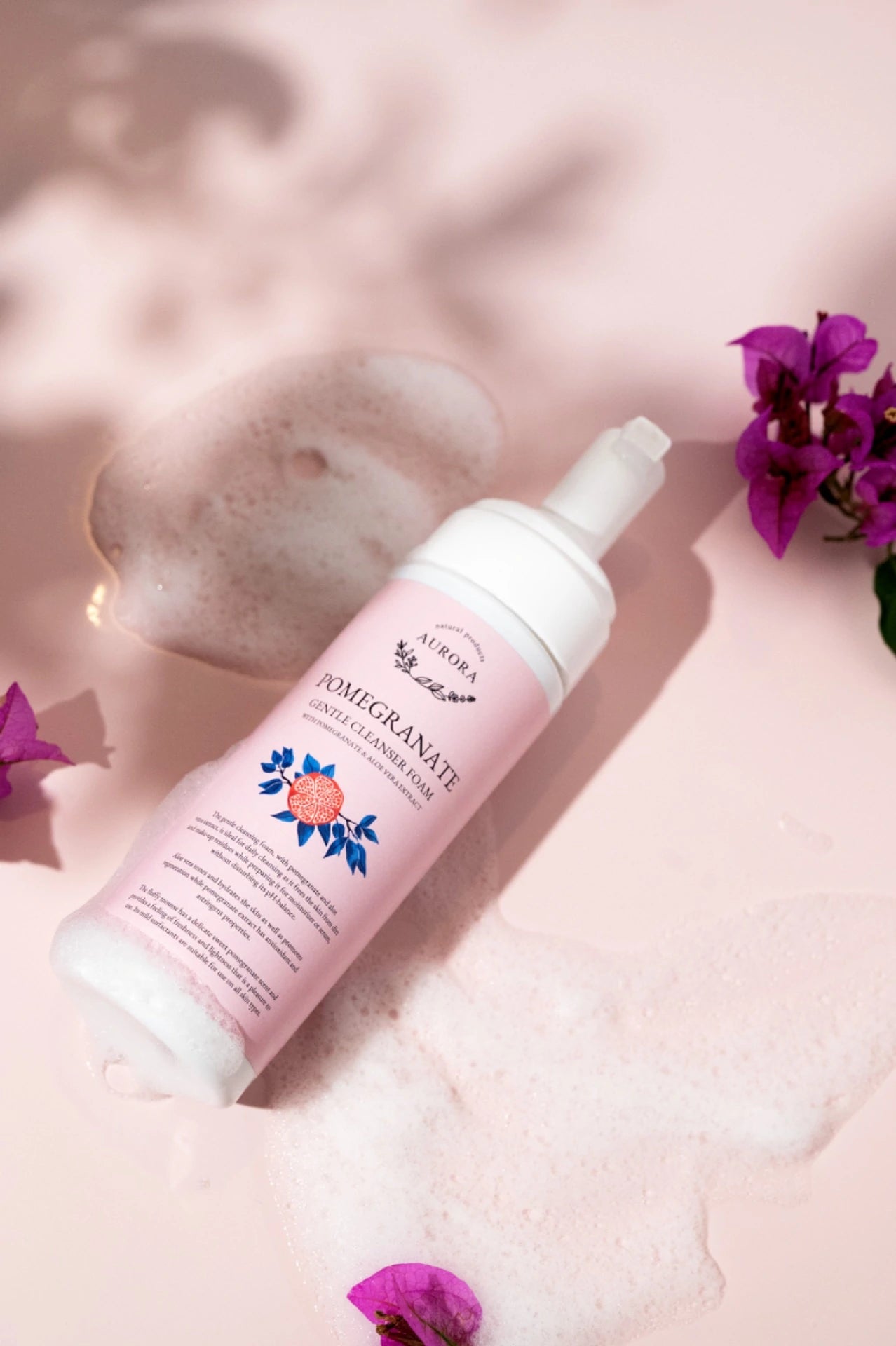 POMEGRANATE GENTLE CLEANSER FOAM, 150 ML, AURORA