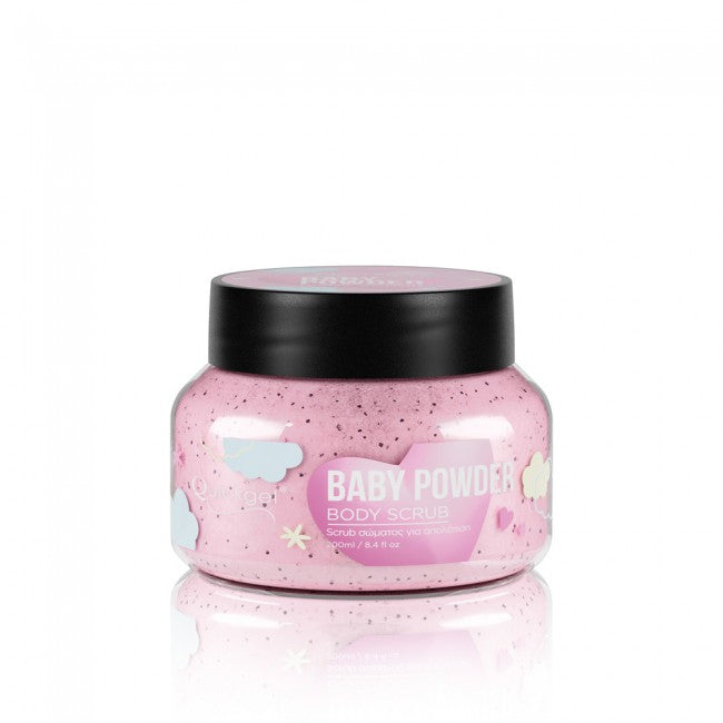 Body Scrub, Baby Powder, 200ml, Quickgel