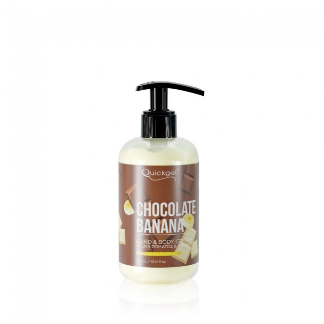 Ηand Cream, Chocolate Banana, 300ml, Quickgel