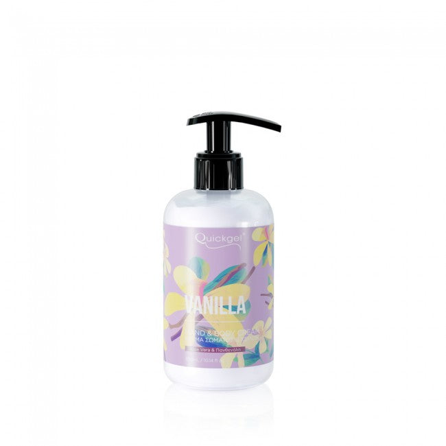 Ηand Cream, Vanilla, 300ml, Quickgel