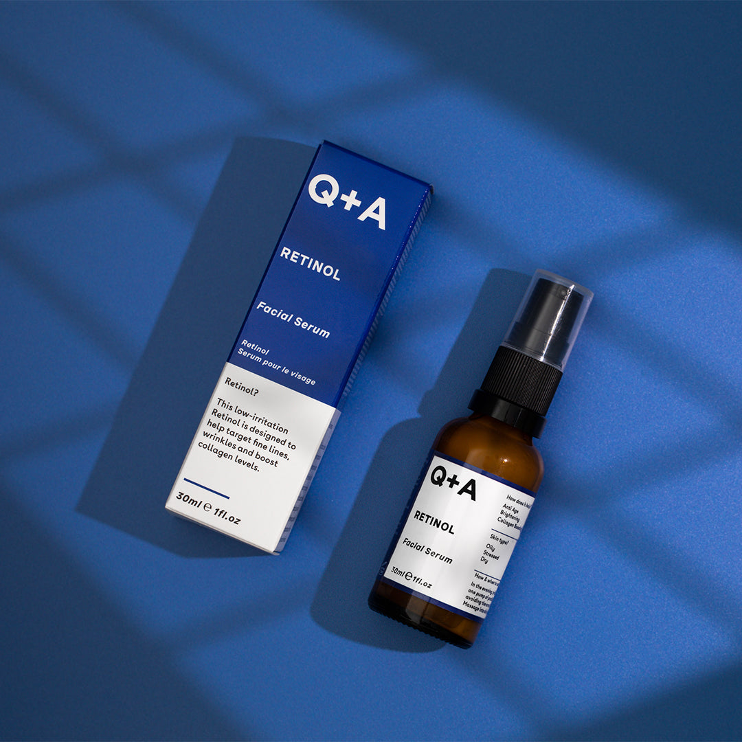 Retinol Facial Serum 0.2%, Ορός Ρετινόλης, 30ml, Q+A