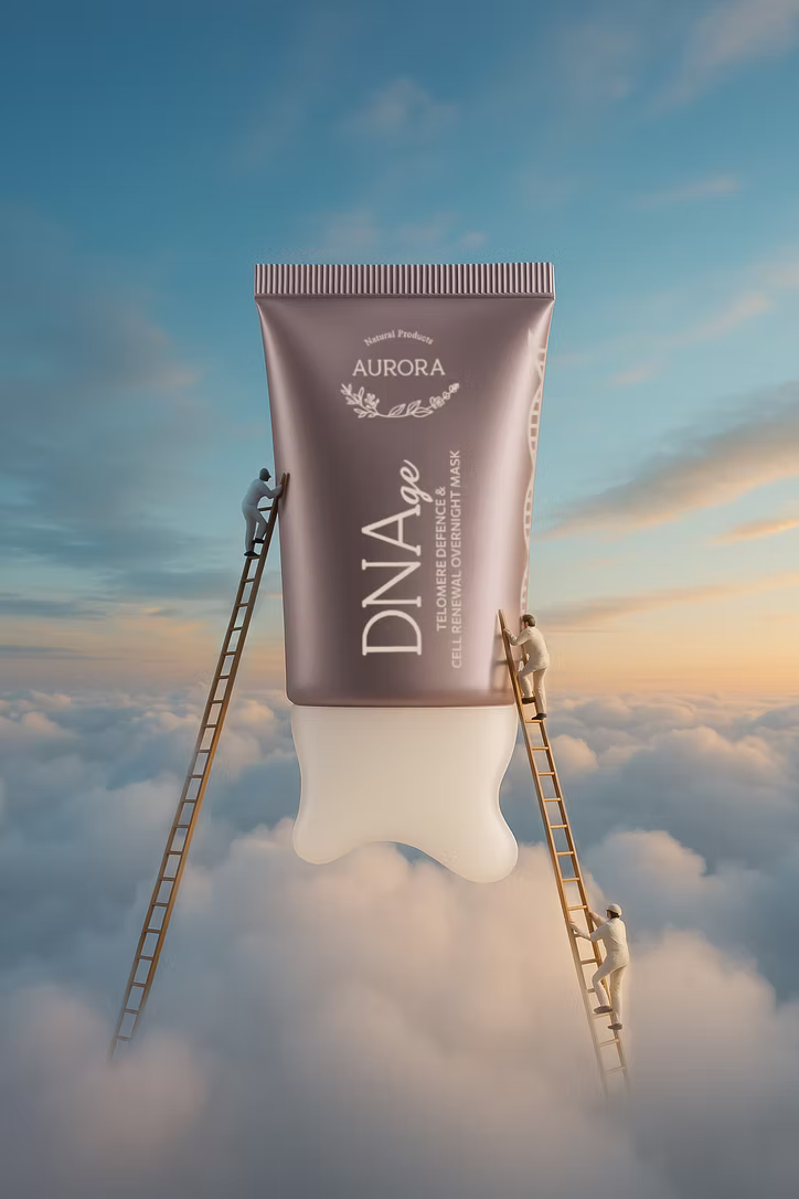 DNAge, Telomere Defence Overnight Mask, AURORA, 80ml