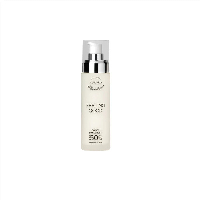 Feeling Good Comfy Sunscreen SPF50, AURORA, 50ML