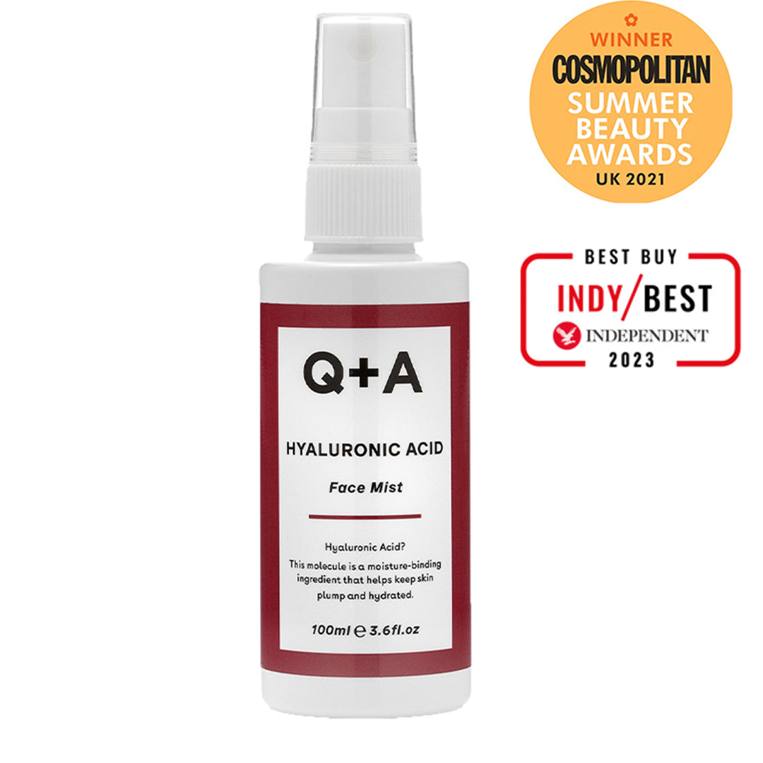 Mist Προσώπου Υαλουρονικού Οξέος – Hyaluronic Acid Face Mist 100ml, Q+A
