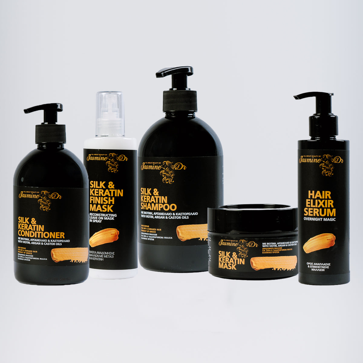 Jasmine Dr. θεραπεία μαλλιών, 5 products set