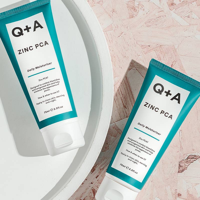 Ενυδατική Κρέμα με Ψευδάργυρο – Zinc PCA Daily Moisturiser, 75ml, Q+A