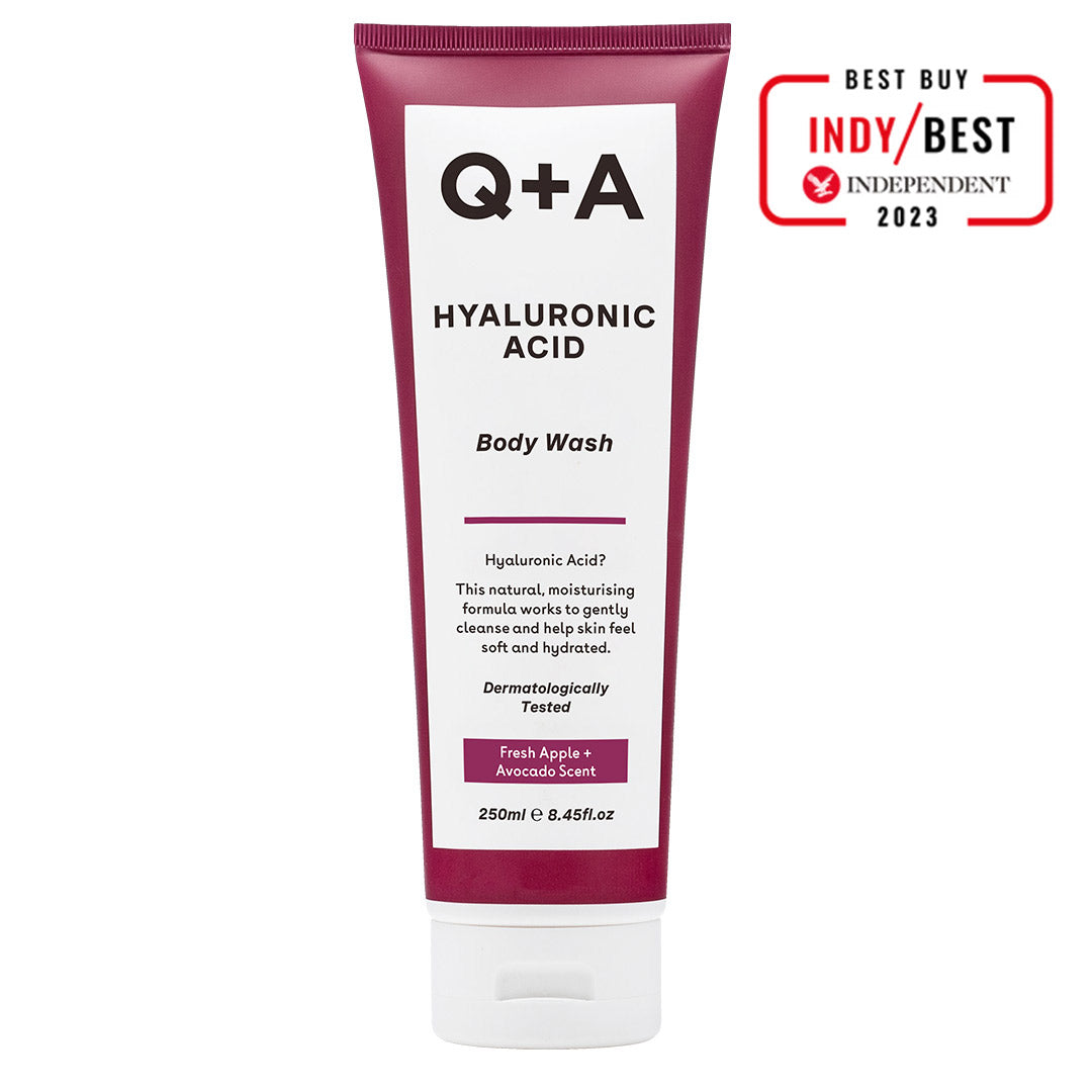 Hyaluronic Acid Body Wash – Αφρόλουτρο Σώματος με Υαλουρονικό Οξύ, 250 ml, Q+A