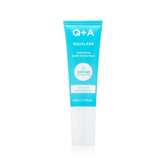 SQUALANE SPF 50 HYDRATING DAILY SUNSCREEN, 50ml, Q+A