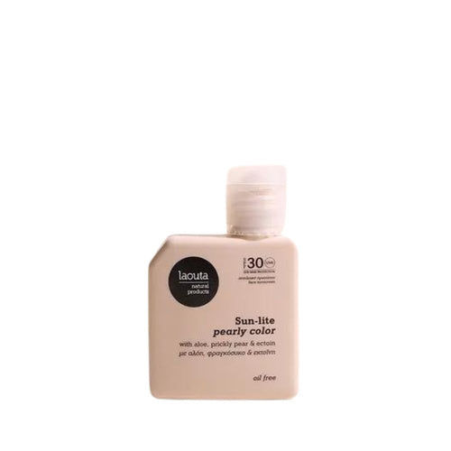 Sun-lite pearly color | Αντηλιακό Προσώπου - Oil Free, LAOUTA, 50ml
