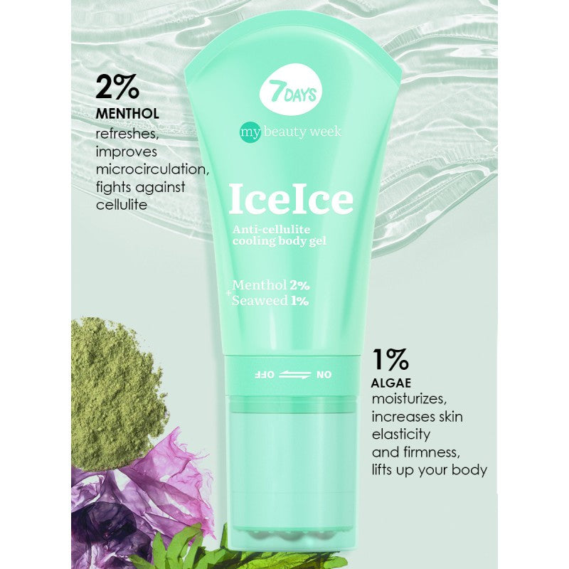 Anti-cellulite cooling, Body gel, ICE ICE COOL, 130ML, 7DAYS