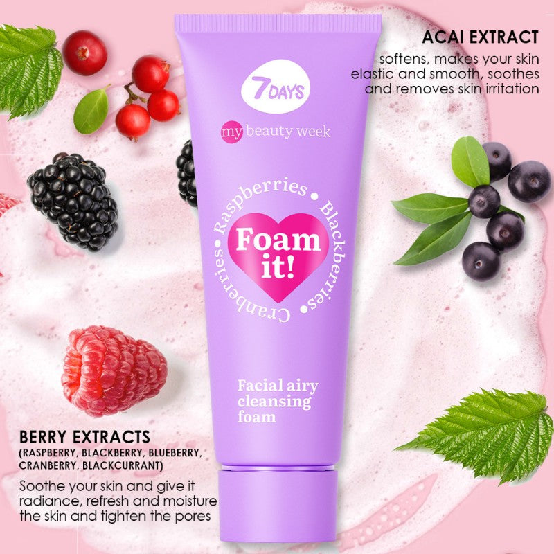 Foam It, Facial Airy Cleansing Foam, 80ML, 7DAYS