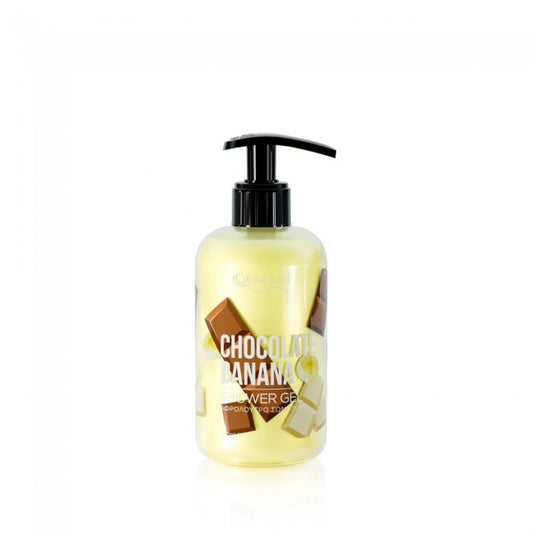 Shower Gel, Chocolate Banana, 300ml, Quickgel