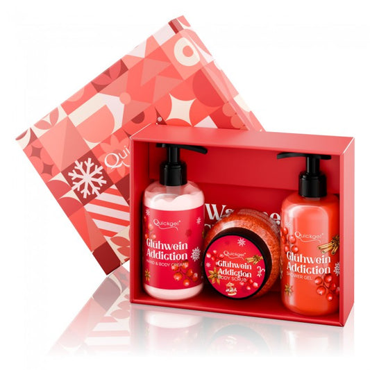 Body Care Set - Gluhwein Addiction, 3 in 1, Quickgel