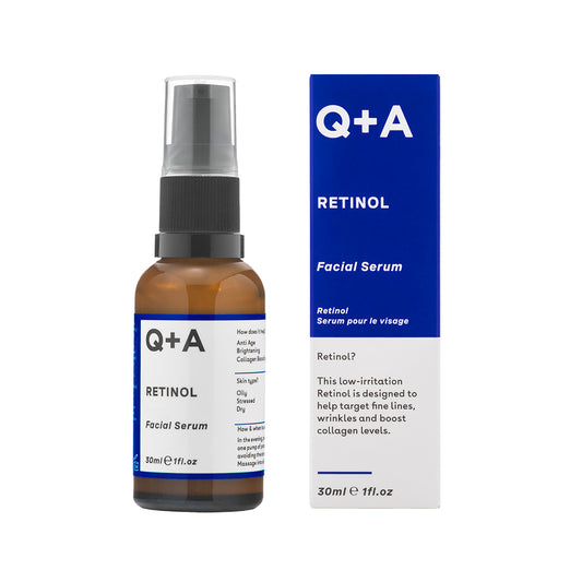 Retinol Facial Serum 0.2%, Ορός Ρετινόλης, 30ml, Q+A